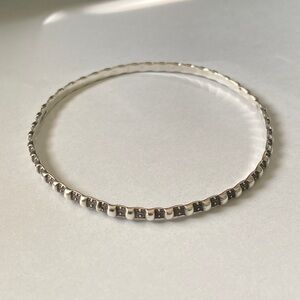 Vintage Sterling Silver Bangle Bracelet